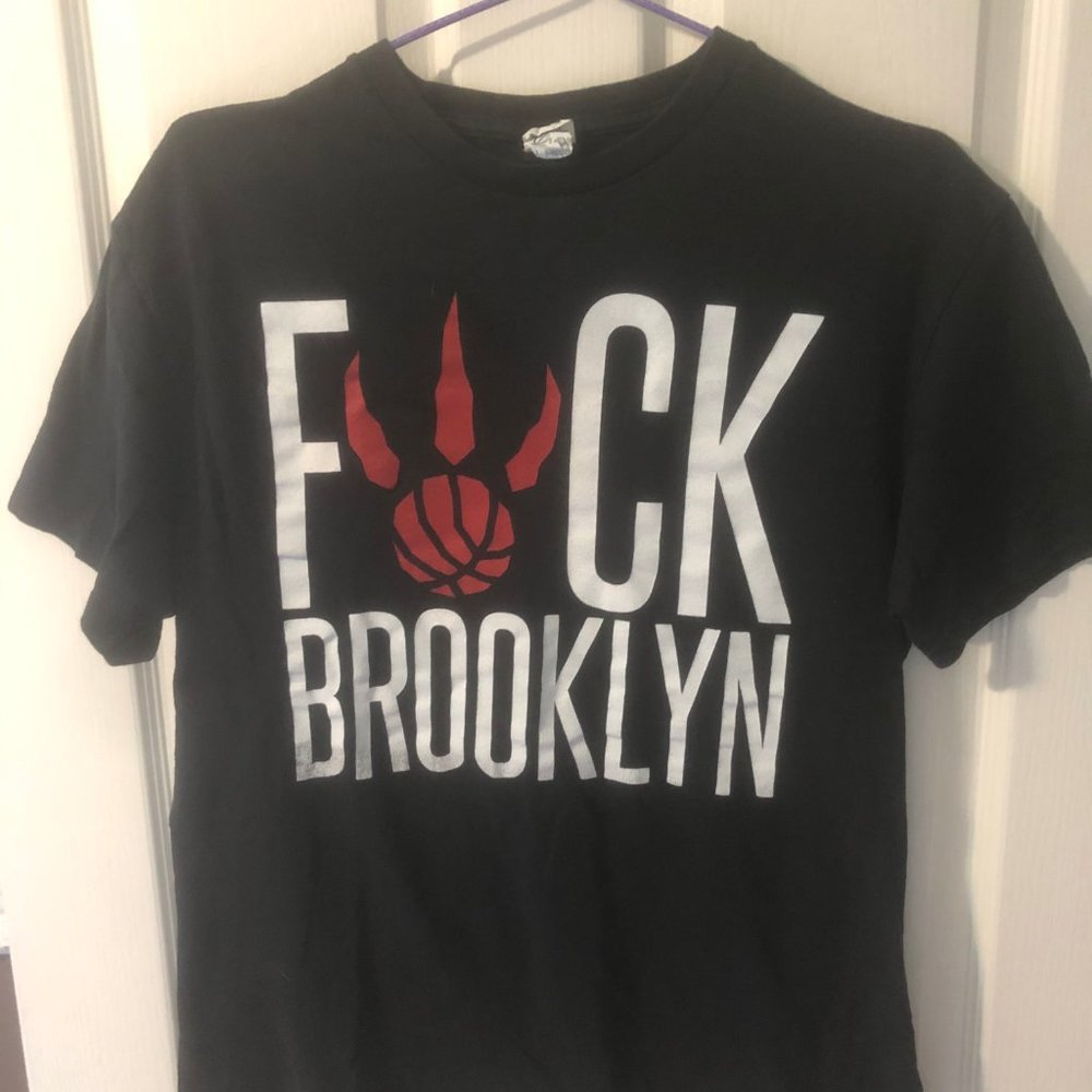 Toronto Raptors 2014 "Fuck Brooklyn" T-Shirt - LAR